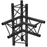 Alutruss DECOLOCK DQ3-SPAC44 4-Weg Ecke links sw