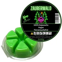 WonderWax Duftwachs WonderWax® Duftwachs Kreis 6 pcs Neon (Zauberwald), Duftrichtung: Zauberwald