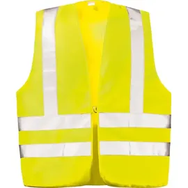 wica Tex WICATEX Warnweste, BW-MG, EN 20471, gelb, Gr. L