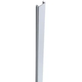 GROJA Alu-Stecksystem Pfostenabdeckleiste 190 cm Silbergrau