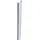 GROJA Alu-Stecksystem Pfostenabdeckleiste 190 cm Silbergrau