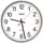 Peweta Wanduhr 25,0 cm 44.130.213 silber