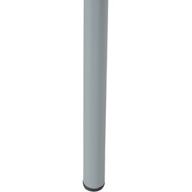 Höffner Stapelstuhl Vega grau Kunststoff B/H/T: ca. 44x80x51 cm - grau
