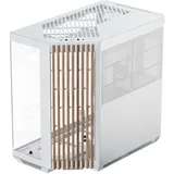 apnx V1-W-WT-v1, Midi Tower Weiß Holz
