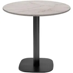 Restootab Tisch Round Ø70cm - Modell Marmor Yule