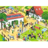 Ravensburger tiptoi 00518 - Puzzle: Ponyhof, 100 Teile