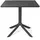 Nardi Clip 80 Gartentisch, 80 x 80 cm, anthrazit