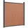 vidaXL Zaunelement 1564 x 186 cm Braun/WPC