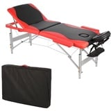 Massagebank Massagetisch Massageliege Kosmetikliege Tasche 3 Zonen klappbar