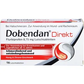 Dobendan Direkt Flurbiprofen 8,75 mg Lutschtabletten 16 St.