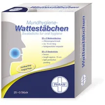 PARAM Lemon Swabs Mundpflegestäbchen Zitrone