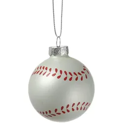Weihnachtsbaumschmuck Baseball D: 5,6cm Weihnachtskugel Sport