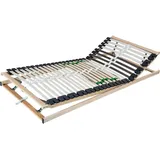 MAISON Lattenrost, verstellbar Atlanta B-KF Holz Braun Birke 100 x 200 cm