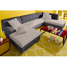 DOMO collection Wohnlandschaft DOMO COLLECTION "Turah moderne Steppung, incl.