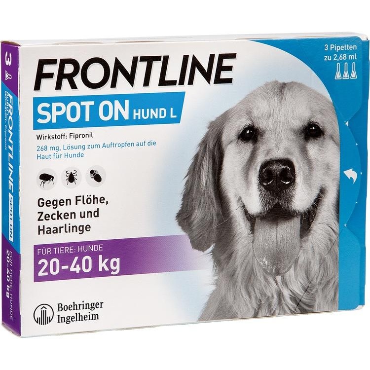 frontline spot on hund l