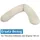 Theraline Stillkissenbezug 190 cm Musselin Sandbeige