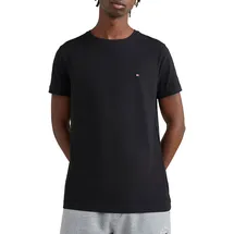 Tommy Hilfiger Core Stretch Slim Fit C Kurzarm-T-Shirt Black S