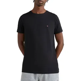 Tommy Hilfiger Core Stretch Slim Fit C Kurzarm-T-Shirt Black S