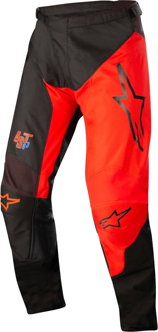 Alpinestars Racer Supermatic Motocross Hose, schwarz-rot, Größe 28 für Männer