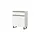 xonox Highboard Tomasa 80 x 99 cm Weiß / Schwarz