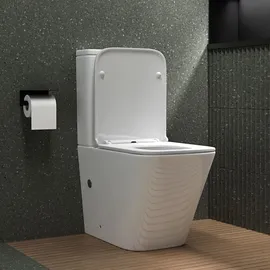 mai & mai S112T Stand-WC mit WC-Sitz Weiß