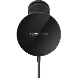 Vonmählen Wireless Charger Aura Car magnet. Ladehalterung Black