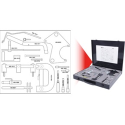 KS Tools Renault - Motoreinstell-Werkzeug-Satz, 18-teilig