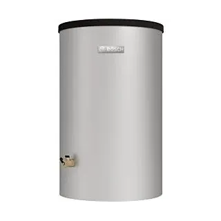 Bosch Stora Warmwasserspeicher 8732910201 120 l, bodenstehend, rund, silber