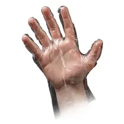 MED-COMFORT PE Handschuhe, transparent 01090-S , 1 Packung = 100 Stück, Größe S (Damen)