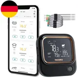 Inkbird IBT-26S Fleischthermometer, Bluetooth 5.1 Signal 70M Und WIFI 2.4G, Ther