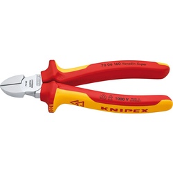 Knipex Seitenschneider VDE 140mm mit Kunststoff Griff