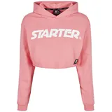 Starter Black Label Cropped Hoodie Pink Grape Fruit S