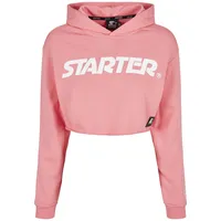 Starter Black Label Cropped Hoodie Pink Grape Fruit S