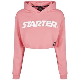 Starter Black Label Cropped Hoodie Pink Grape Fruit S
