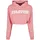 Starter Black Label Cropped Hoodie Pink Grape Fruit S