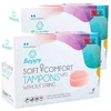 *Wet* Soft + Comfort Tampons without String
