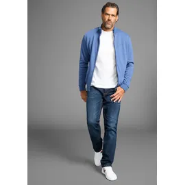 MAN'S WORLD Sweatjacke blau 4XL