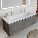 Villeroy & Boch Subway 3.0 130x47cm, eck., m 2 HL/ohne ÜL, weiß