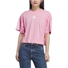 adidas T-Shirt Damen - 3s rosa, M