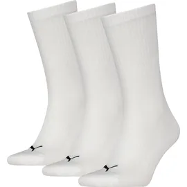 Puma Cushioned Next Crew Socken 3er Pack Weiß 39-42