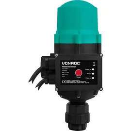 VONROC Gartenpumpe selbstansaugend - Automatische Wasserpumpe 1000W, 3500l/h,