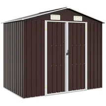 vidaXL Gerätehaus 2,05 x 1,29 m Braun