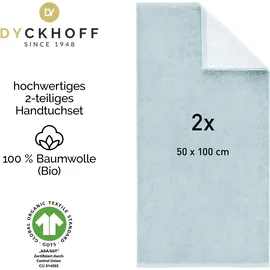 Dyckhoff Pure Natural Uni Kinderhandtuch 50 x 100 cm blau