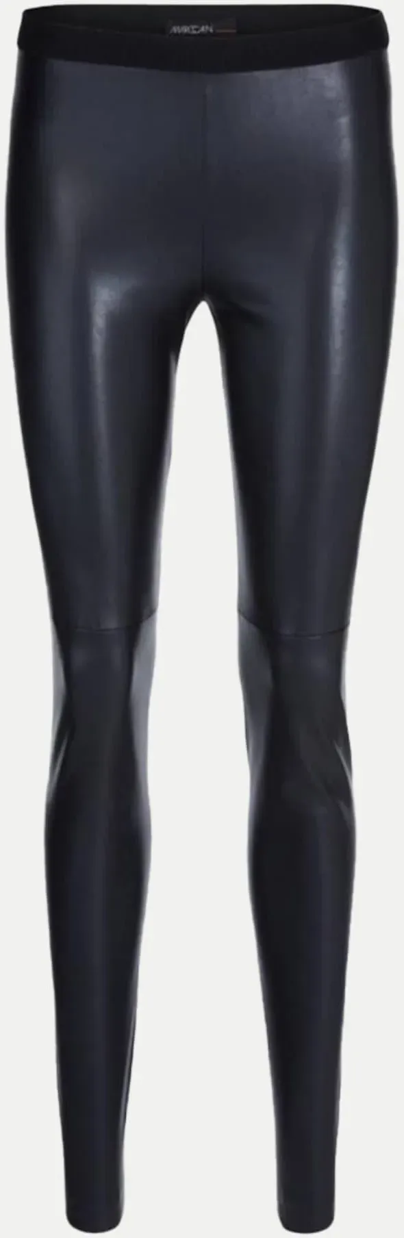 Leggings aus Kunstleder Schwarz 34