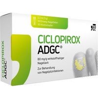 Zentiva Pharma GmbH CICLOPIROX ADGC 80 mg/g Nagellack