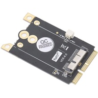 Akozon Mini-PCI-E-Express-Wireless-Community-Adapter, Kabelloser WLAN-Kartenadapter, 12 6-polig, für BCM94360CD BCM943602CSBCM94360CS2 BCM94331CD