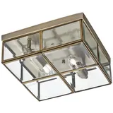 Searchlight 6769-26AB FLUSH Deckenleuchte 2xE14