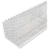 DAPRONA Kiesfangleiste 200cm, 1mm Materialstärke Aluminium, Silber,