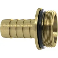 Riegler 1/3 Schlauchverschr. G1x25, mit NBR O-Ring, mit Bund,