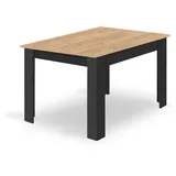 Tisch NP 120x80 Artisan Beine schwarz